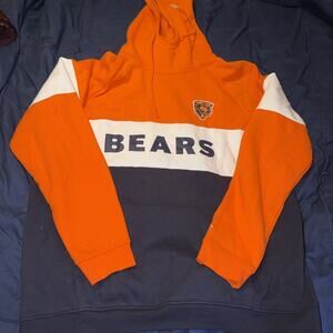Chicago Bears NFL New Era Mens XXL Pullover Hoodie Navy Team Logo